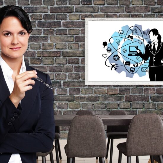 A professional household manager organizing schedules and home operations for a busy Atlanta family