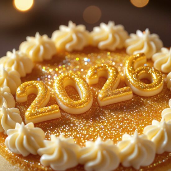 Cake celebrating the New Year 2026 as families plan for the year ahead