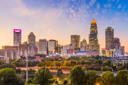 Charlotte skyline